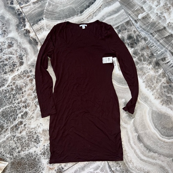 BAR III | Women's Square-Neck Long-Sleeve Bodycon Dress | XXL | NEW: NEVER WORN - Picture 2 of 4